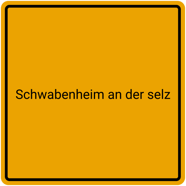 Meldebestätigung Schwabenheim an der Selz